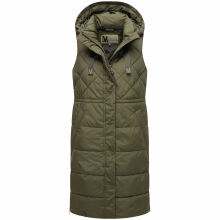 Marikoo Narikaa Damen Winterweste Dark Olive Gr&ouml;&szlig;e M - Gr. 38