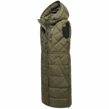 Marikoo Narikaa Damen Winterweste Dark Olive Gr&ouml;&szlig;e XL - Gr. 42