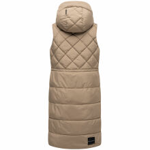 Marikoo Narikaa Damen Winterweste Taupe Grey Gr&ouml;&szlig;e M - Gr. 38