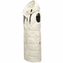 Marikoo Narikaa Damen Winterweste Offwhite Größe XS - Gr. 34