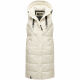Marikoo Narikaa Damen Winterweste Offwhite Größe XS - Gr. 34