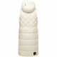 Marikoo Narikaa Damen Winterweste Offwhite Größe XS - Gr. 34
