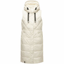 Marikoo Narikaa Damen Winterweste Offwhite Gr&ouml;&szlig;e S - Gr. 36