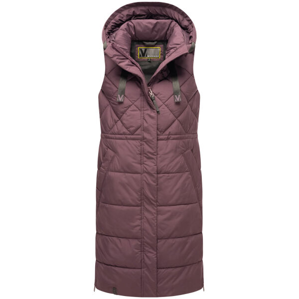 Marikoo Narikaa Damen Winterweste Dusty Plum Größe XS - Gr. 34