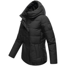Marikoo Elira Damen Winterjacke Schwarz Größe L - Gr. 40
