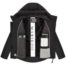 Marikoo Elira Damen Winterjacke Schwarz Größe XXL - Gr. 44