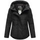 Marikoo Elira Damen Winterjacke Schwarz Größe XXL - Gr. 44