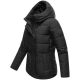 Marikoo Elira Damen Winterjacke Schwarz Größe XXL - Gr. 44