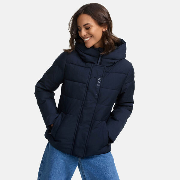 Marikoo Elira Damen Winterjacke Navy Größe XS - Gr. 34