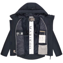 Marikoo Elira Damen Winterjacke Navy Größe XXXL - Gr. 46