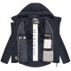 Marikoo Elira Damen Winterjacke Navy Größe XXXL - Gr. 46