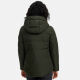 Marikoo Elira Damen Winterjacke Dark Olive Gr&ouml;&szlig;e XXL - Gr. 44