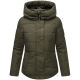 Marikoo Elira Damen Winterjacke Dark Olive Gr&ouml;&szlig;e XXL - Gr. 44