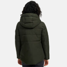Marikoo Elira Damen Winterjacke Dark Olive Größe XXXL - Gr. 46