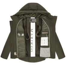 Marikoo Elira Damen Winterjacke Dark Olive Größe XXXL - Gr. 46