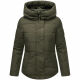 Marikoo Elira Damen Winterjacke Dark Olive Größe XXXL - Gr. 46