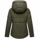 Marikoo Elira Damen Winterjacke Dark Olive Größe XXXL - Gr. 46