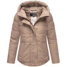 Marikoo Elira Damen Winterjacke Taupe Grey Gr&ouml;&szlig;e S - Gr. 36