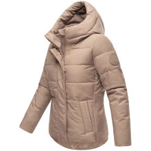 Marikoo Elira Damen Winterjacke Taupe Grey Gr&ouml;&szlig;e S - Gr. 36