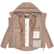 Marikoo Elira Damen Winterjacke Taupe Grey Gr&ouml;&szlig;e S - Gr. 36