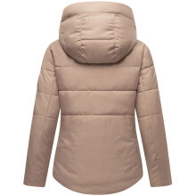 Marikoo Elira Damen Winterjacke Taupe Grey Gr&ouml;&szlig;e M - Gr. 38