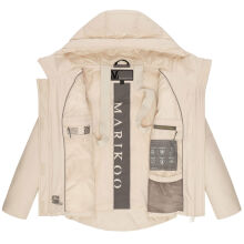 Marikoo Elira Damen Winterjacke Cream Größe XS - Gr. 34