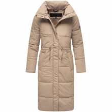 Navahoo Der Wahnsinn Damen Winterjacke Taupe Grey Größe S - Gr. 36