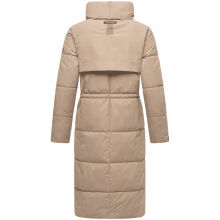 Navahoo Der Wahnsinn Damen Winterjacke Taupe Grey Größe S - Gr. 36