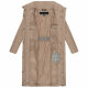 Navahoo Der Wahnsinn Damen Winterjacke Taupe Grey Größe S - Gr. 36