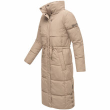 Navahoo Der Wahnsinn Damen Winterjacke Taupe Grey Größe M - Gr. 38