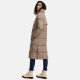 Navahoo Der Wahnsinn Damen Winterjacke Taupe Grey Größe M - Gr. 38
