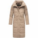 Navahoo Der Wahnsinn Damen Winterjacke Taupe Grey Größe M - Gr. 38