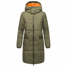 Navahoo BliblablubbDamen Winterjacke Olive Forest Größe L - Gr. 40