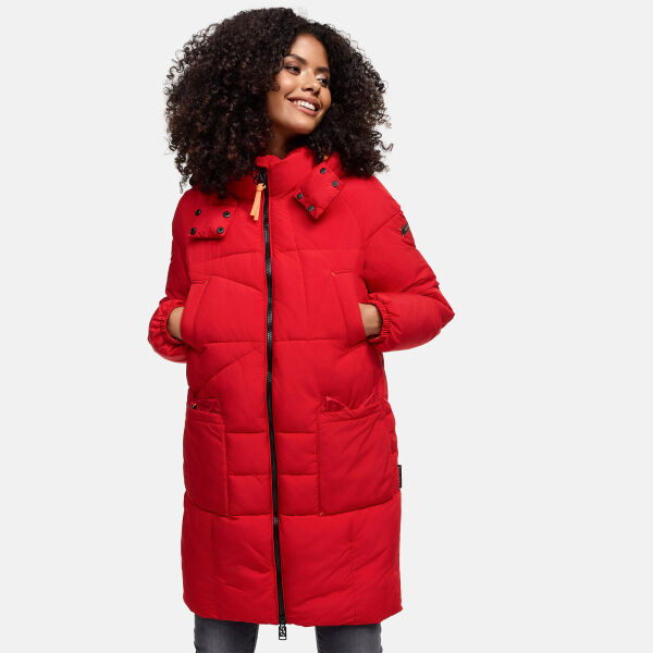 Navahoo BliblablubbDamen Winterjacke Salsa Red Größe XS - Gr. 34