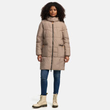 Navahoo BliblablubbDamen Winterjacke Taupe Grey Gr&ouml;&szlig;e S - Gr. 36