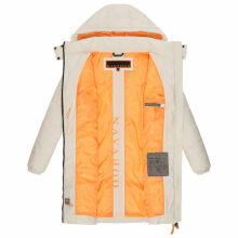 Navahoo BliblablubbDamen Winterjacke Offwhite Größe XS - Gr. 34