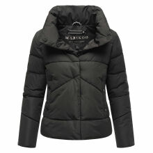 Marikoo Jalliaa Damen Winterjacke Schwarz Größe XL - Gr. 42