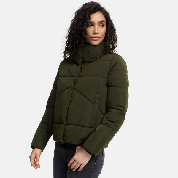 Marikoo Jalliaa Damen Winterjacke Dark Olive Größe XS - Gr. 34