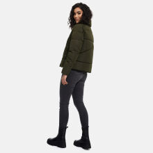Marikoo Jalliaa Damen Winterjacke Dark Olive Größe XS - Gr. 34