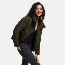 Marikoo Jalliaa Damen Winterjacke Dark Olive Größe XS - Gr. 34