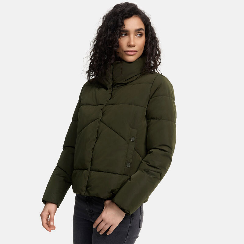 Marikoo Jalliaa Damen Winterjacke Dark Olive Gr&ouml;&szlig;e S - Gr. 36