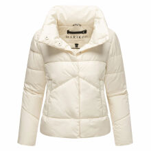 Marikoo Jalliaa Damen Winterjacke Offwhite Größe XS - Gr. 34
