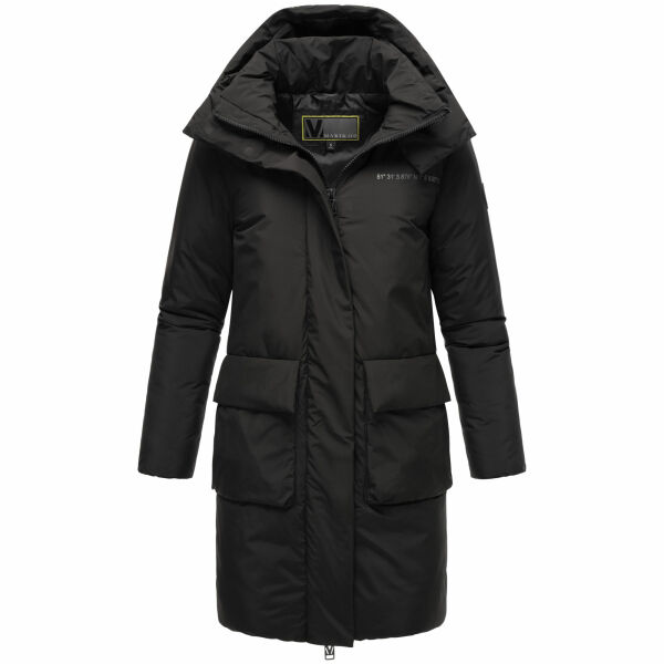 Marikoo Nanami Damen Winterjacke Schwarz Größe M - Gr. 38