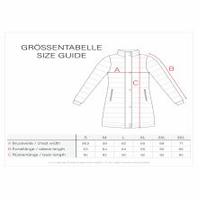 Marikoo Nanami Damen Winterjacke Schwarz Größe M - Gr. 38