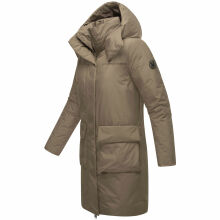 Marikoo Nanami Damen Winterjacke Stone Brown Größe XL - Gr. 42