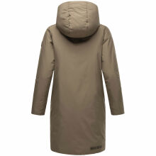 Marikoo Nanami Damen Winterjacke Stone Brown Größe XL - Gr. 42
