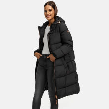 Marikoo Nomadiaa Damen Winterjacke Schwarz Größe XXXL - Gr. 46