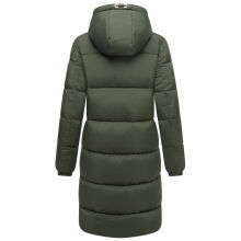 Marikoo Nomadiaa Damen Winterjacke Dark Olive Gr&ouml;&szlig;e L - Gr. 40