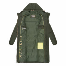 Marikoo Nomadiaa Damen Winterjacke Dark Olive Gr&ouml;&szlig;e L - Gr. 40