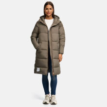 Marikoo Nomadiaa Damen Winterjacke Stone Brown Gr&ouml;&szlig;e L - Gr. 40